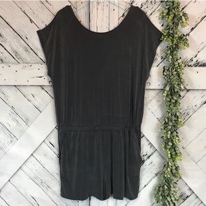 Lou & Grey Cupro Cap Sleeve Romper XL
